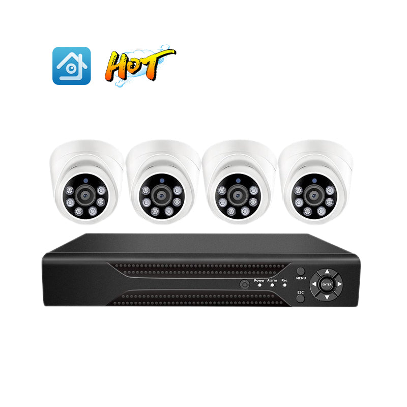 4CH 2MP/5MP CCTV XVR Kits 【KXVRPA2004DH】