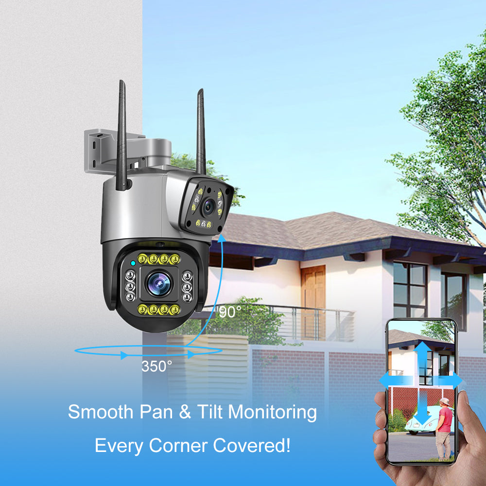 【BW02-4MP】V380 3.5Inch PTZ camera