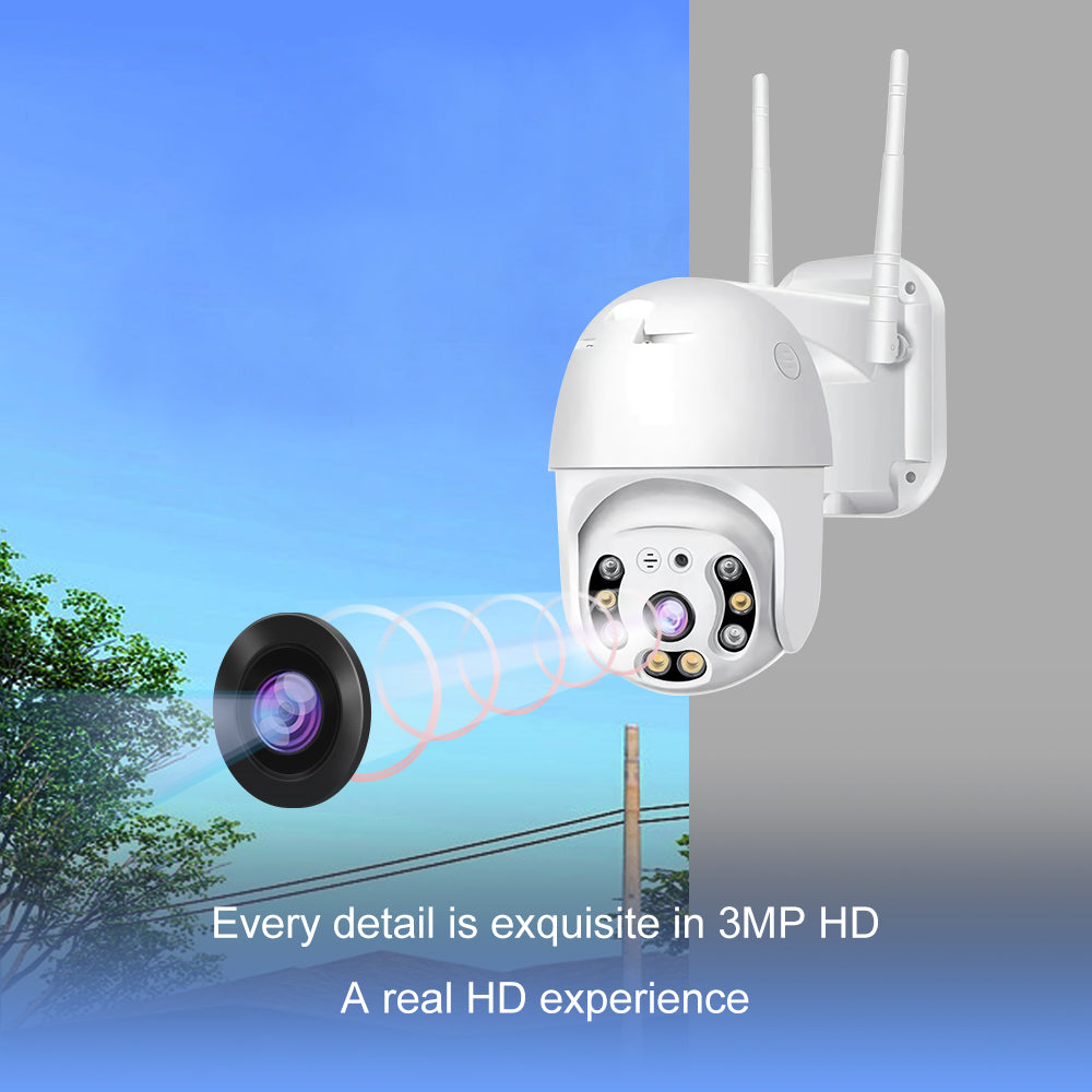 【BW04-2MP】V380 1080P Wireless IP PTZ Camera