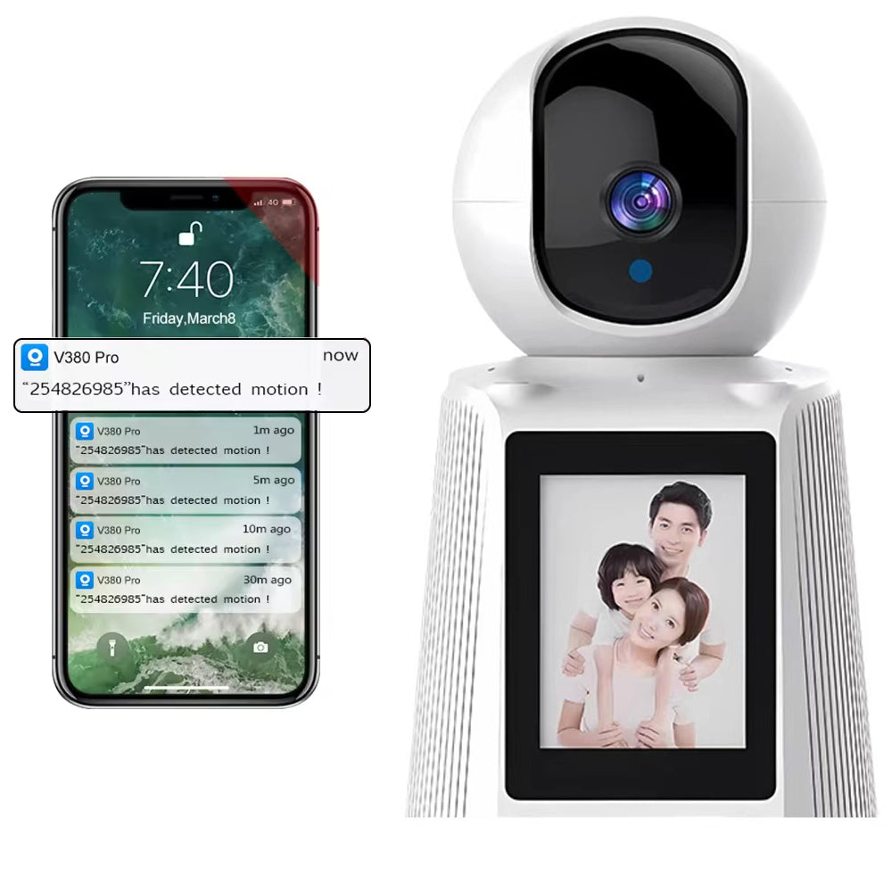 【BY03-2MP】V380 WiFi IP Indoor 2 ways audio Baby Monitor