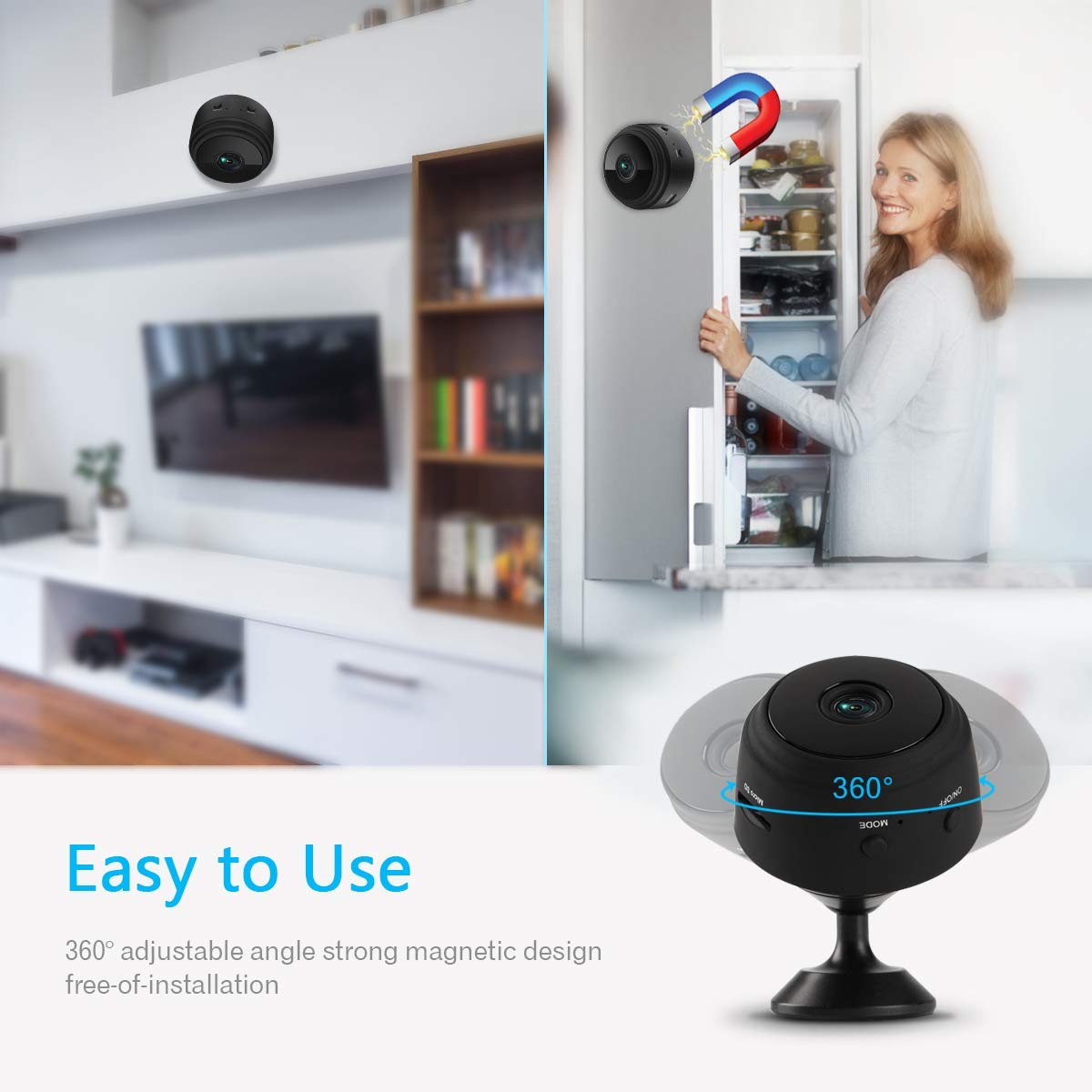 【B01-S】1080P Full HD Wireless Mini Camera