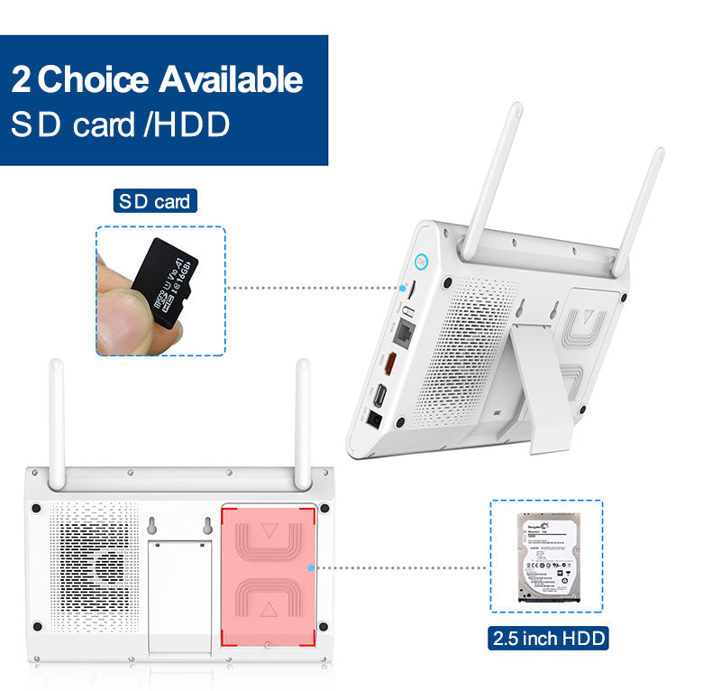 4 channel 4MP Wireless Solar CCTV System