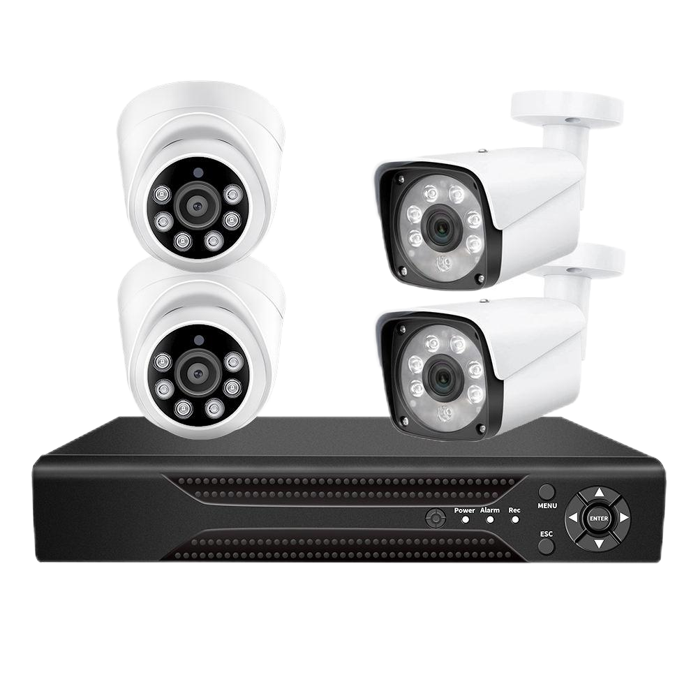 2 bullet +2 dome CCTV XVR Kits 【KXVRPA2004MA】
