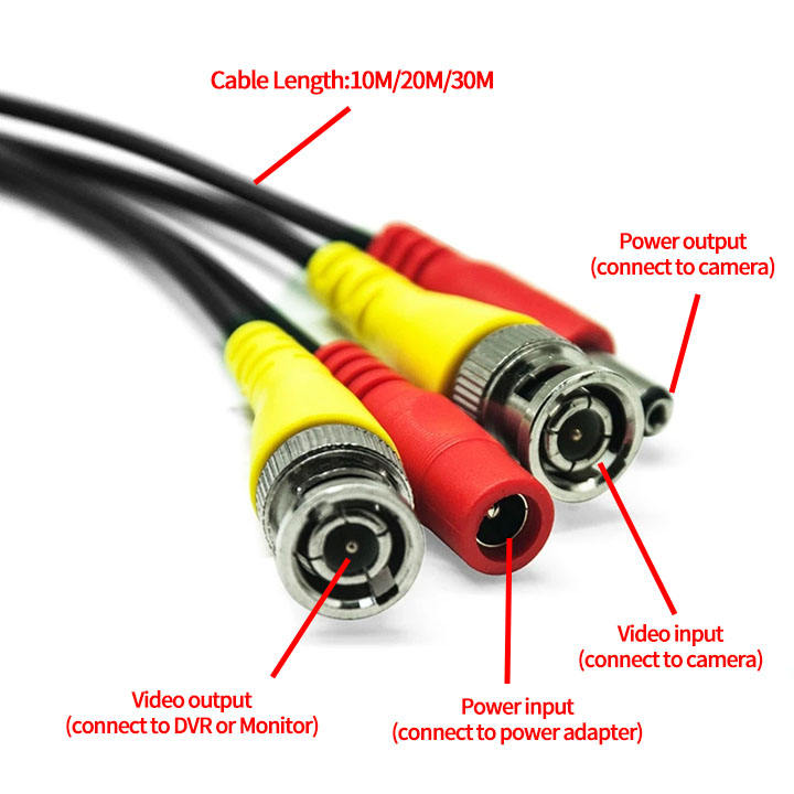 【BRBNC-DC-C10M】10M BNC Video Power Cable
