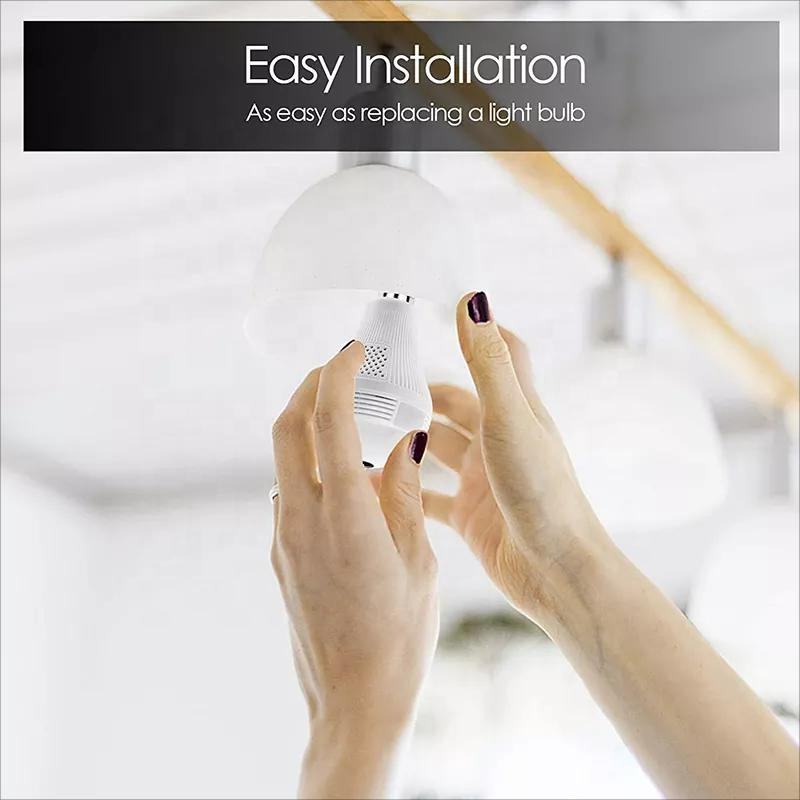 Bulb camera -V380 Pro 2MP/3MP/5MP