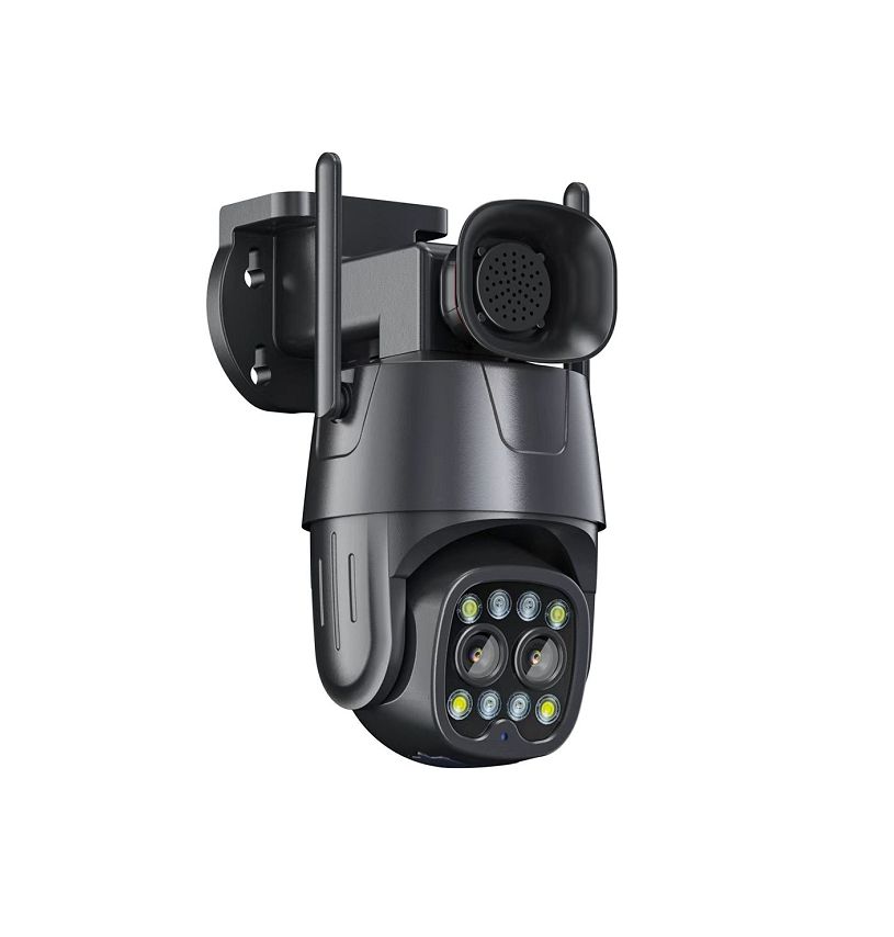 【BCHTS200-W】1080P Dual Lens Smart WIFI/4G PTZ CCTV Camera (APP camhipro)