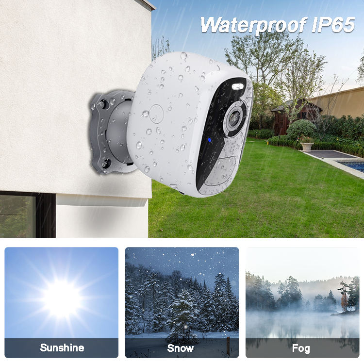 【BVS84】2MP Battery Solar Camera -Vicohome APP