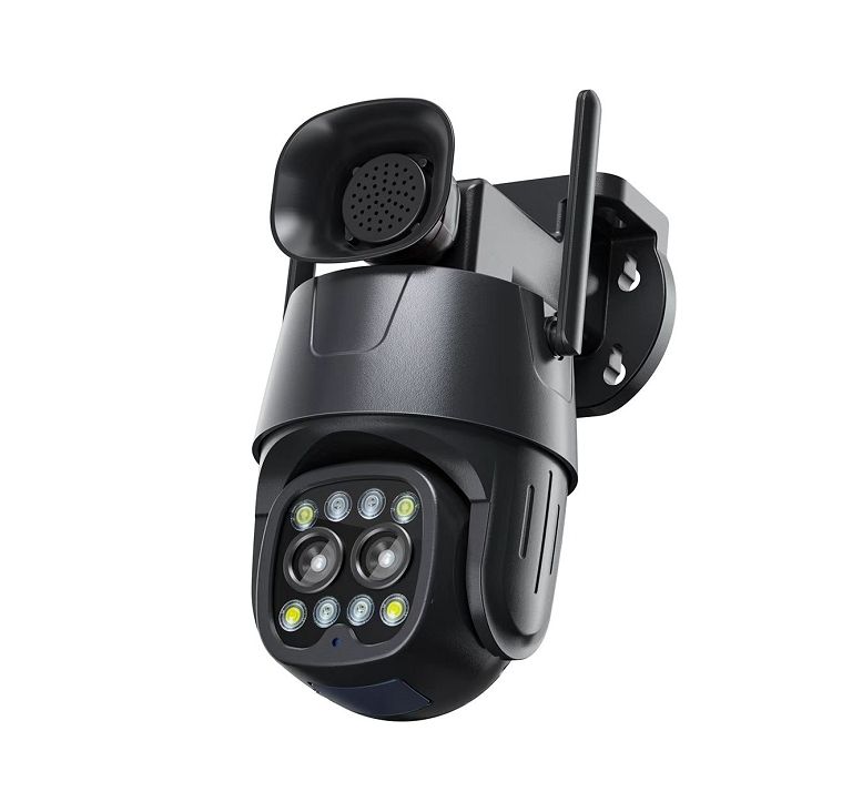 【BCHTS200-W】1080P Dual Lens Smart WIFI/4G PTZ CCTV Camera (APP camhipro)