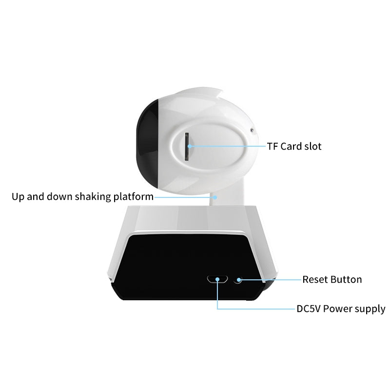 【B3S61】1MP Two Way Audio Wifi Camera-V380 Pro
