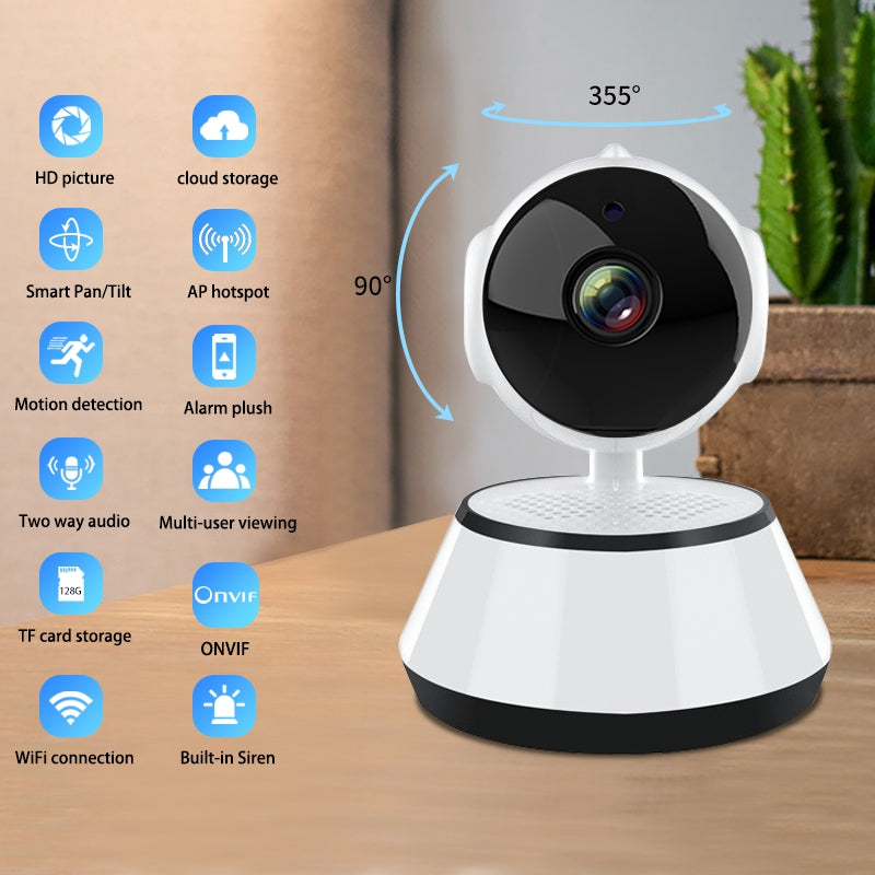 【B3S61】1MP Two Way Audio Wifi Camera-V380 Pro