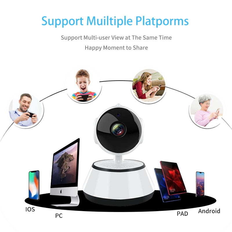 【B3S61】1MP Two Way Audio Wifi Camera-V380 Pro