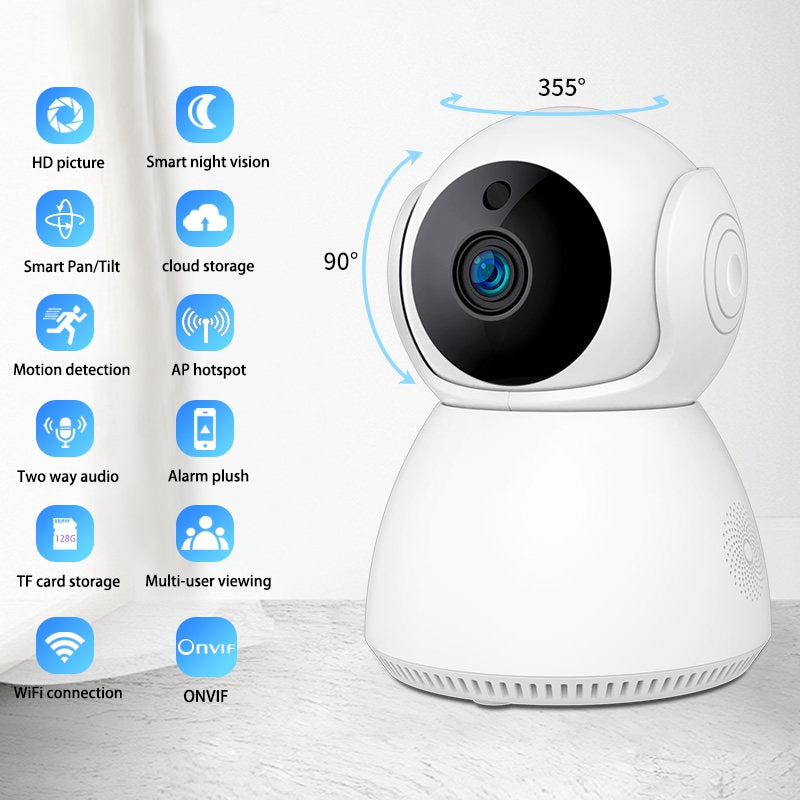 【B3S62】Smart Home Powred Wifi Camera -V380 Pro
