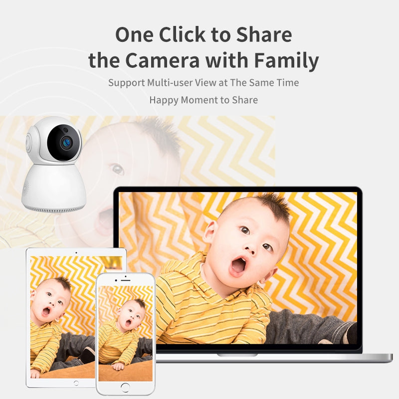 【B3S62】Smart Home Powred Wifi Camera -V380 Pro