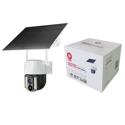 【B43】4G 3MP WIFI  Solar Power PTZ Camera - V380 PRO