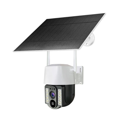 【B43】4G 3MP WIFI  Solar Power PTZ Camera - V380 PRO